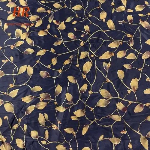 burnout silk velvet fabric
