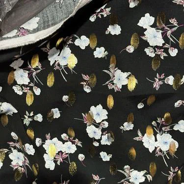 Hot Gold Woven Fabric